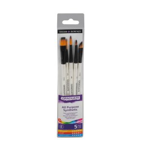 Graduate Synth. watercolor Penselst 5 stk. 