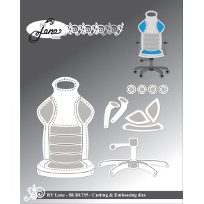 Die Gamer Chair BLD1735 BY LENE D24