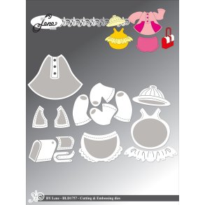 Die Accessories for BLD1755 #2 BLD1757 BY LENE