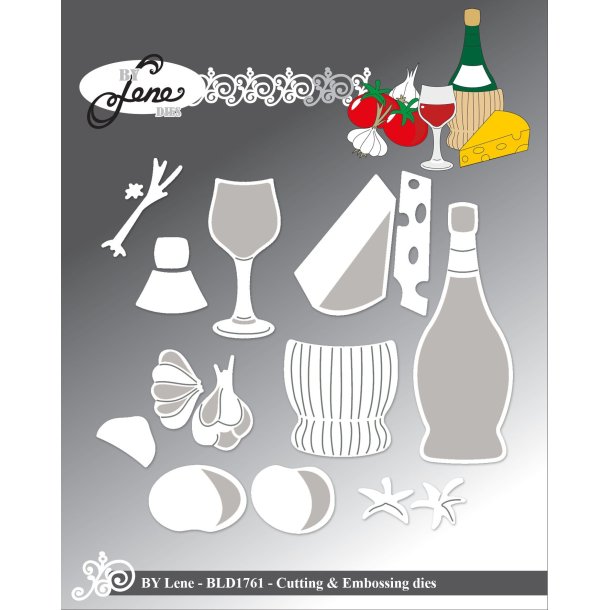 Die Wine and Cheese BLD1761 BY LENE 