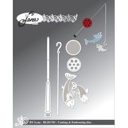 Die Fishing Rod BLD1783 BY LENE 