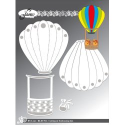 Die Hot air balloon BLD1784 BY LENE