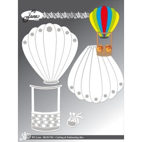 Die Hot air balloon BLD1784 BY LENE
