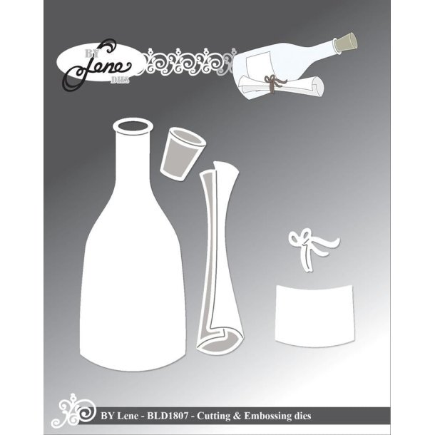 Die Message in a bottle BLD1807 BY LENE