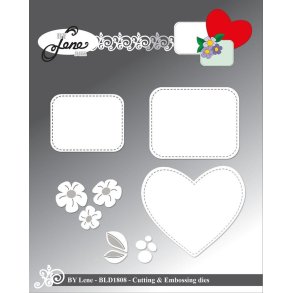 Die Frames for texts BLD1808 BY LENE 