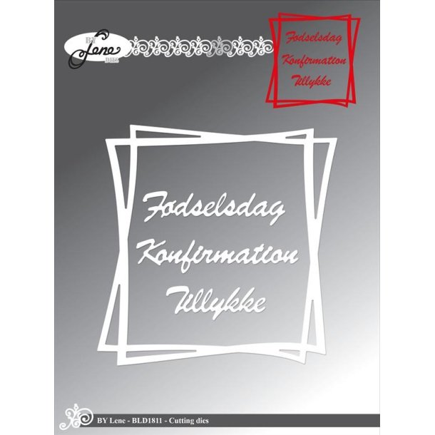 Die Square Frame BLD1811 BY LENE 