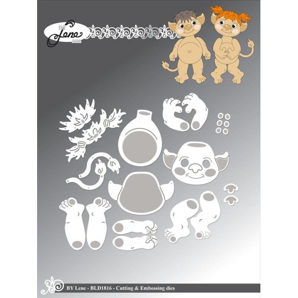 Die Trolls BLD1816 BY LENE 