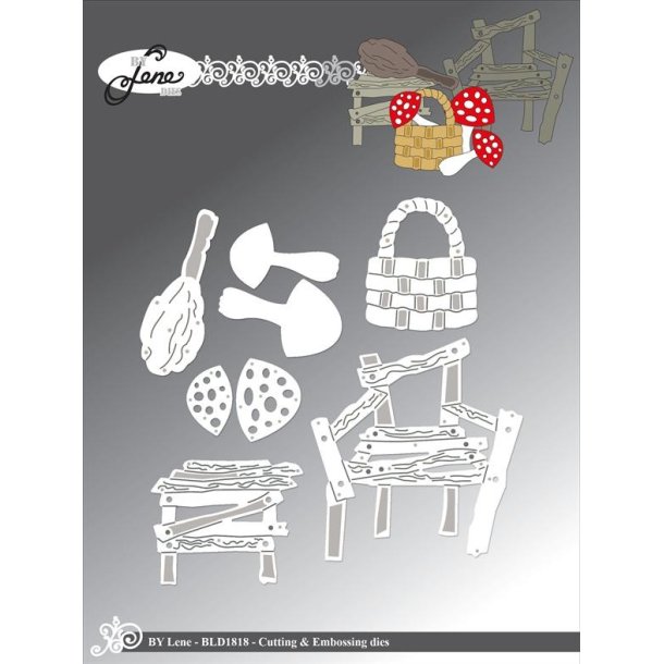 Die Accessories for BLD1816  BY LENE BLD1818 