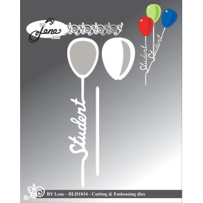 Die Student balloon BLD1834 BY LENE 