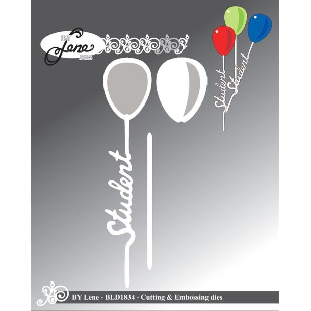 Die Student balloon BLD1834 BY LENE 