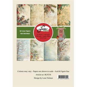 L�S BESKRIVELSE BY LENE papirblok Soft Christmas A5 BLP254 BESTILLINGSVARE