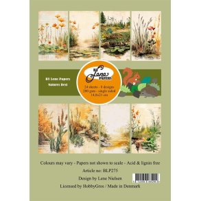 BY LENE papirblok Nature Best A5 BLP275 