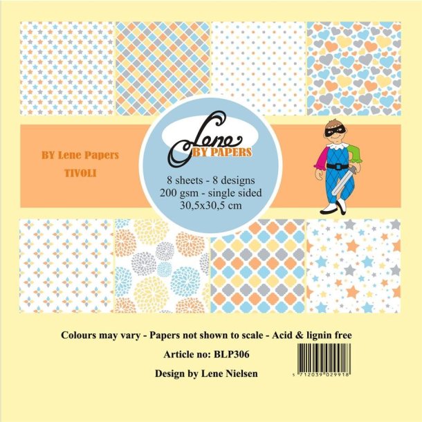 LS BESKRIVELSE Papirblok Tivoli BLP306 30,5x30,5cm BESTILLINGSVARE