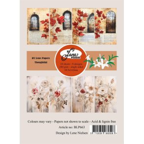 BY LENE papirblok Thoughtful A6 BLP663 