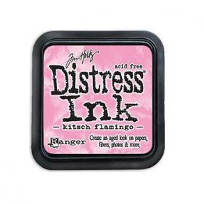 Distress ink pad 6x6 - Kitsch Flamingo