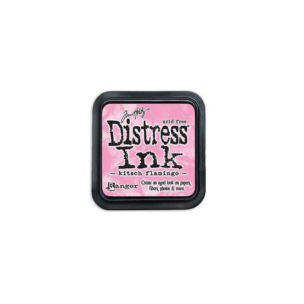 Distress ink pad 6x6 - Kitsch Flamingo