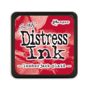 Distress mini ink pad Lumberjack plaid