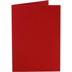  Kort, kort str. 10,5x15 cm, 220 g, r�d 10 stk.