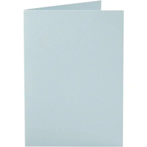  Kort, kort str. 10,5x15 cm, 220 g, lysebl�, 10 stk.