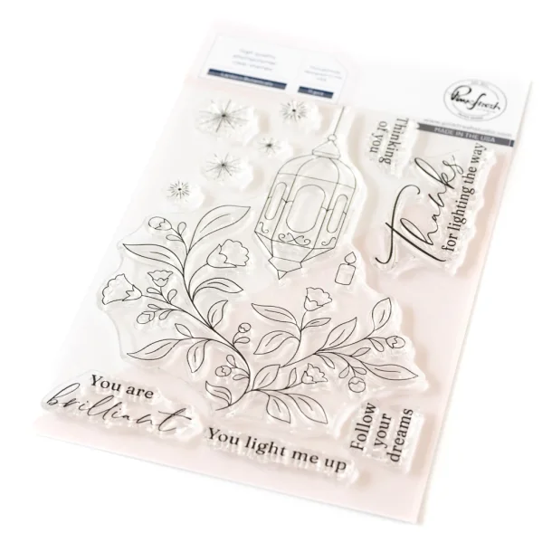 Lantern Botanicals Stamp Pink fresh