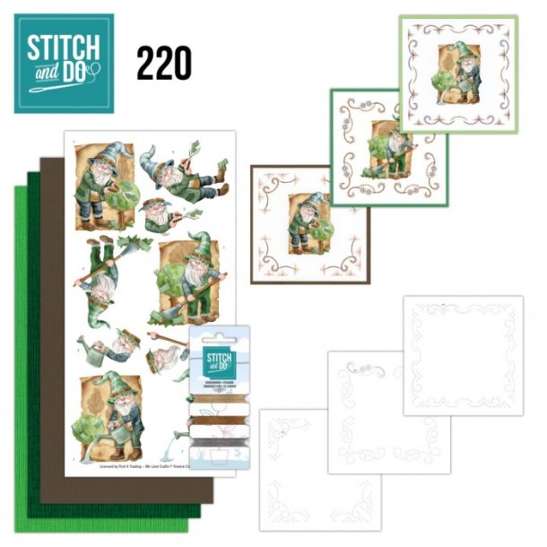 Stitch and do nr. 220 Garden Gnomes