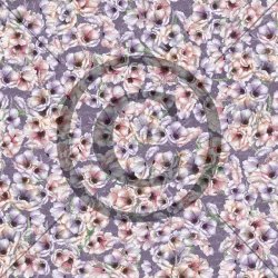 Papirdesign mnsterpapir 12 x 12" Blomsterpiker