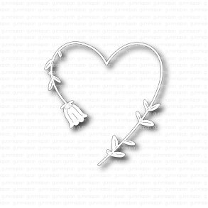 Die Blomsterhj�rta gummiapan D33