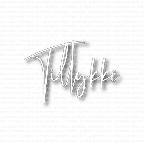 Die Tillykke gummiapan D36