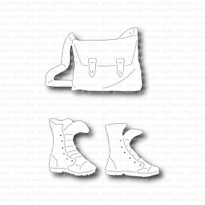 Die V�ska & skor gummiapan D7