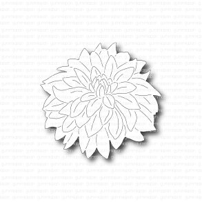 Die Dahlia gummiapan 