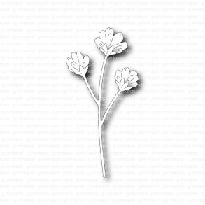 Die Kvist med blommor gummiapan D13