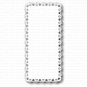 Die Slimline med hj�rtan gummiapan RESTORDRE