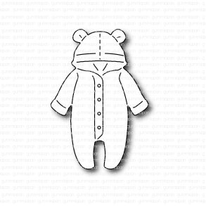 Gummiapan die Overall  