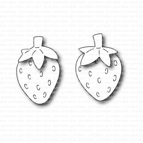 Gummiapan die Jordgubbar D33