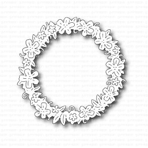 Gummiapan die Smal Blomkrans  