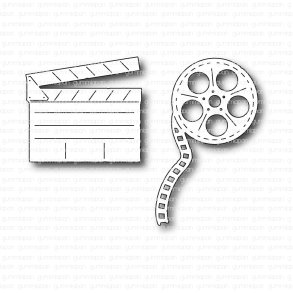 Gummiapan die Filmklapp och Filmrulle D33