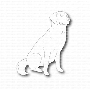 Gummiapan die Golden Retriver 