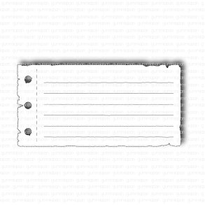 Gummiapan die Anteckningsblad mod 1. Framsida RESTORDRE