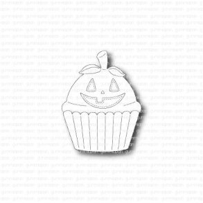 Gummiapan die Halloween Cupcake D28