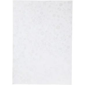 Papir 80 g. Hvid med mnster 20 ark A4