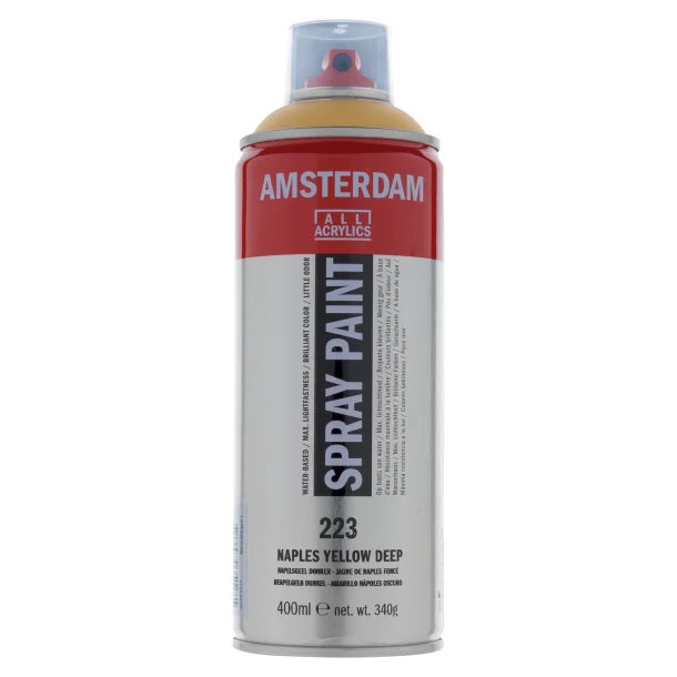 AMSTERDAM Spray paint 400 ml Naples Yellow Deep 223