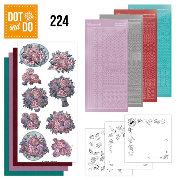 Dot and Do nr. 224 Stylish Flowers