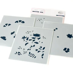 Beautiful Day Stencil Pink fresh