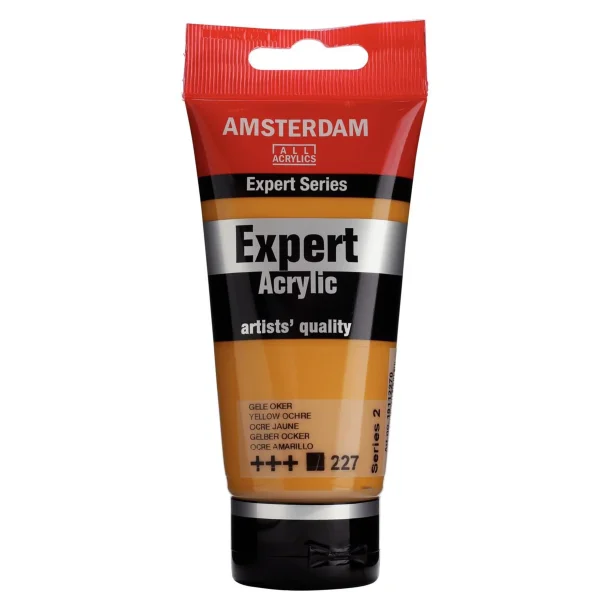 AMSTERDAM Expert Series acrylic tube 75 ml Yellow Ochre 227