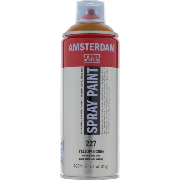 AMSTERDAM Spray paint 400 ml Yellow Ochre 227