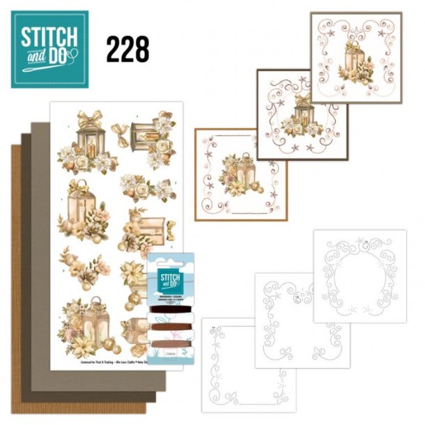 Stitch and Do nr. 228 Frosted Gold Christmas