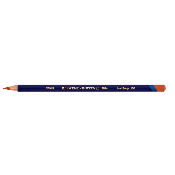 Inktense Pencils Burnt Orange 0260