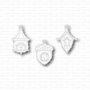 Gummiapan Die Tre sm� h�ngande kojor