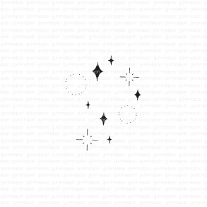 Gummiapan gummistempel Glitter ST16