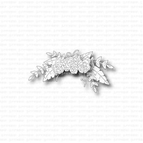 Gummiapan Die 2-Delad Blomsterb�ge 